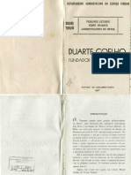 Pequenos Estudos Sobre Administradores Brasileiros-Duarte Coelho--Vicente Tapajós-1957