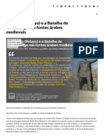 Don Paio (Pelayo) e a Batalha de Covadonga nas fontes árabes medievais - Galiza Histórica