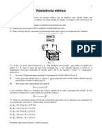 Resistência elétrica e Lei de Ohm