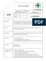 SOP Pelayanan Medis 1