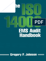 Gregory Paul Johnson - The ISO 14000 EMS Audit Handbook (2020)