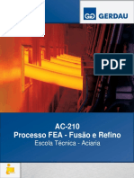 AC-210 Processo FEA - Fusão e Refino - Apostila Do Aluno