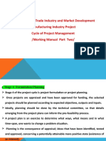 Bureau of ANRS Trade Industry and Market Development Manufacturing Industry Project Cycle of Project Management /working Manual Part Two