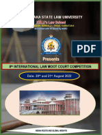 KSLU's 8th International Law Moot Court Competition