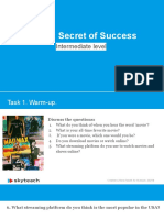 Netflix - Secret of Success (Worksheet For Upper-Intermediate+)