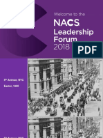 NASC Leadership Forum 2018 - Distruption