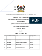 Makerere University Construction Cladding Guide