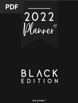 Dark Digital Planner - World of Printables