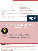 TEAM VICTORS- BUSINESS PLAN