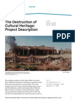 The Destruction of Cultural Heritage