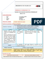 Evaluación Comunicación 12 Mayo