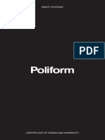 Poliform Certificate IT-En NIGHT SYSTEMS