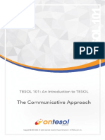 TESOL 101 - Communicate Approach