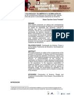 Assistente Social, Discente Do Curso de Mestrado Acadêmico em Serviço Social Do Programa de Pós