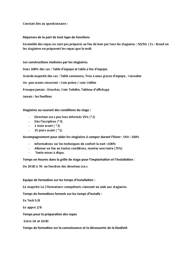 Formation BAFA : Défis et Solutions | PDF | Scoutisme | Sciences de la ...