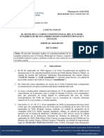 Sentencia Constitucionalidad Consulta Cuenca