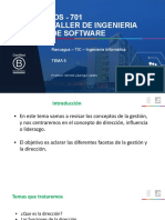 Tema 5 - TALLER DE INGENIERIA DE SOFTWARE