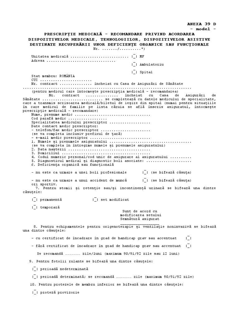 Anexa 39 D | PDF