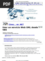 Download Cmo Cmo usar un servicio Web XML desde VB6 by Luis Manuel Ramirez Valderrama SN58352010 doc pdf