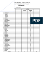 Data Sanitasi Terbaru 2018