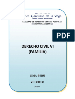 DERECHO CIVIL VI (FAMILIA)