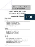 Jornadas Reforma Plan 2011