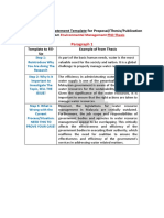 Problem Statement Template