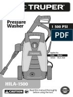 Electric Pressure Washer: HILA-1500
