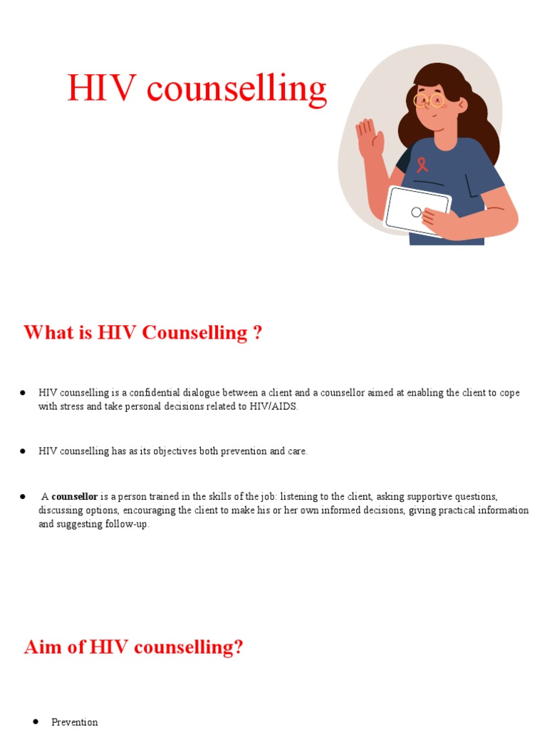 HIV counselling PDF Counseling Psychology Psychotherapy