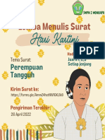 Lomba Menulis Surat Hari Kartini