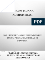 Hukum Pidana Administrasi