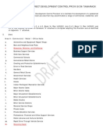 Proposed (Dc1) Direct Development Control Provision Tamarack
