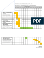 Cronograma de Actividades Del Ecrs