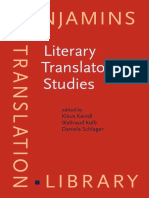 Literary Translator Studies: Benjamins
