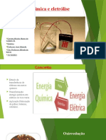 Eletroquímica e Eletrólise