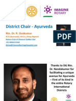 District Chair - Ayurveda