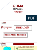 3.- Historia Clínica Psiquiátrica