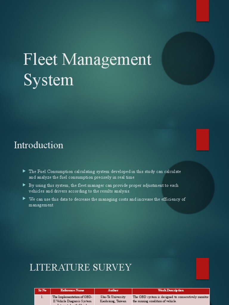Real-Time Fleet Management System | PDF | Cloud Computing | Computer ...