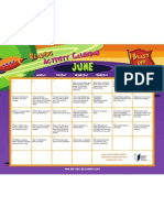 RIP June Calendar of Reading Activities