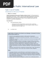 Download Advanced Public International Law - Study Notes by Bee Wynne SN58354916 doc pdf