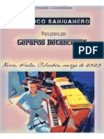 BAMBUCO SANJUANERO. para Piano. Gerardo Betancourt.