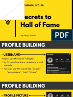 Bizgurukul PVT LTD.: Secrets To Hall of Fame