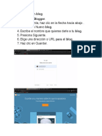 Cómo Crear Un Blog