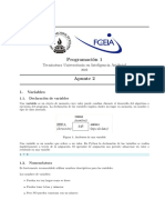 Programación 1 - Variables y tipos de datos