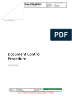 Document Control Procedure V4.0