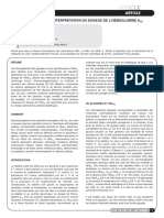 HBA1C-interpretation Dificultés