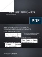 Técnicas de Integracióncalculo2