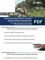 James Lee - Assessing New Delhi's Vehicle Emissions Using Remote Sensing Techniques (DR Renu Gadi)