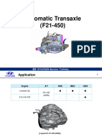 F21-450 TF-80 Aisin Warner Transmissão Automática