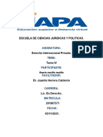 TAREA 4 El Reenvío y La Calificaciones Como Figuras Del Derecho Internacional Privado